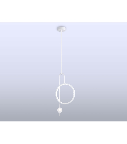 Светильник Ambrella light FL66431 WH белый 4200K 13W 240*60*1580 (Без ПДУ)