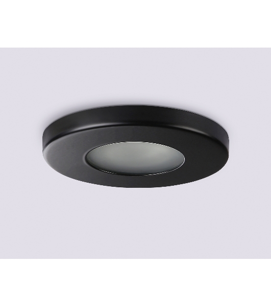 Светильник Ambrella light TN1181 BK черный IP44 GU5.3 D85*34