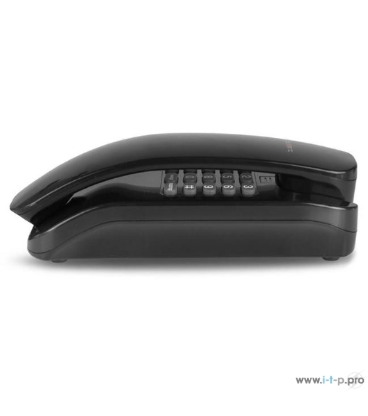 Телефон проводной TEXET TX-215 черный