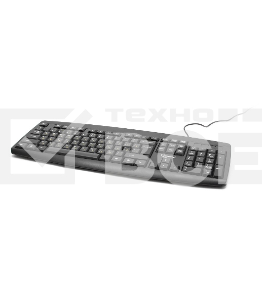Клавиатура Gembird KB-8351U-BL проводная, USB, черный