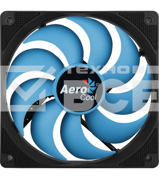 Вентилятор для корпуса AeroCool / Formula Motion 12 Plus черный, 120 мм, 1200 об/мин, 22.1 дБ, 3 pin