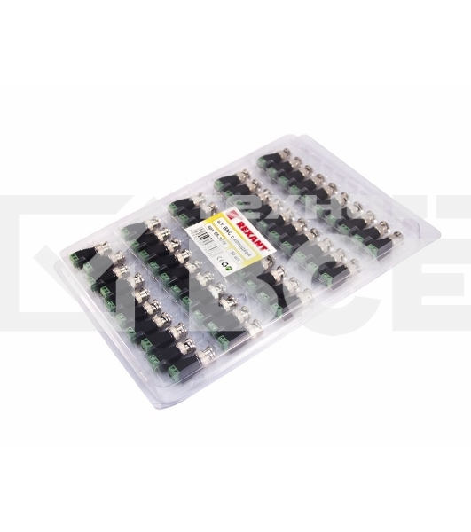 Разъем штекер BNC с клеммной колодкой Rexant