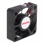 Вентилятор для корпуса Rexant RХ 5015MS 12VDC черный, 50 мм, 5000 об/мин, 33 дБ, 2 pin, фото 1