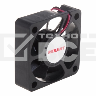 Вентилятор для корпуса Rexant RХ 5015MS 12VDC черный, 50 мм, 5000 об/мин, 33 дБ, 2 pin