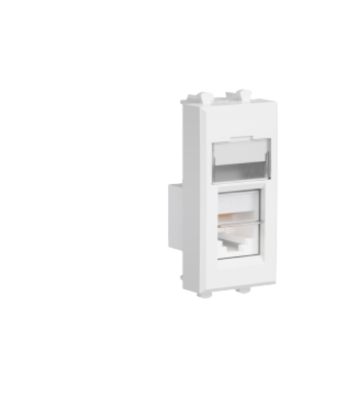 Розетка 1мод. телефонная RJ-12 Avanti 'Белое облако' ДКС 4400311