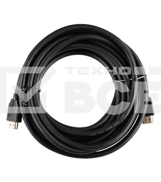 Кабель аудио-видео Buro HDMI (m)/HDMI (m) 5м. черный (BHP-HDMI-2.1-5)