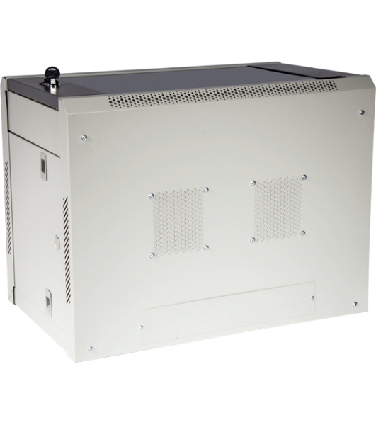 Шкаф настенный серии Pro, 9U 600x450, металлическая дверь