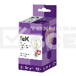 Лампа LED A60 шар прозр. Iek LLF-A60-11-230-40-E27-CL 11Вт 230В 4000К E27 серия 360°, фото3