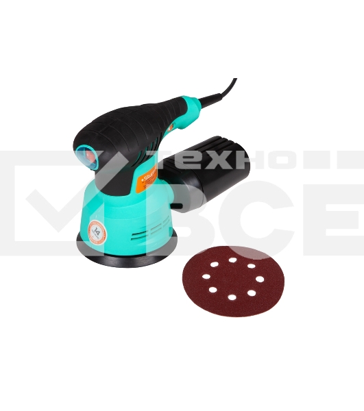 Эксцентриковая шлифовальная машина Sturm OS8135R Эксцентриковая шлифмашина Sturm, 350Вт, d 125мм, рег обор. 5000-12000об/мин, ПЫЛЕСБОР OS8135R