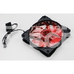 Вентилятор для корпуса Digma DFAN-LED-RED черный, 120 мм, 1200 об/мин, 23 дБ, 4 pin, фото5