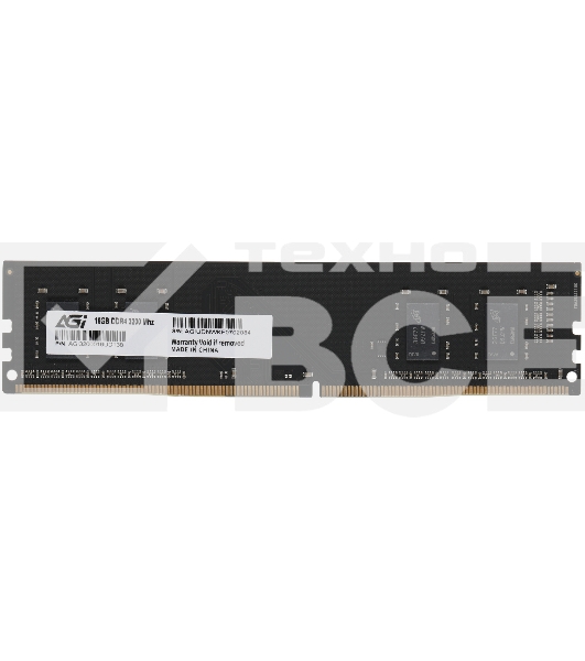 Оперативная память AGI, DDR4, 16GB (1x16GB), 3200MHz, UDIMM