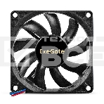 Вентилятор для корпуса ExeGate EX08015S4P-PWM черный, 80 мм, 2500 об/мин, 25.5 дБ, 4 pin, фото4