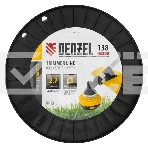 Леска для триммера двухкомпонентная квадрат, 2,7мм х 138м, на DIN катушке EXTRA CORD Denzel, фото3