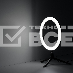 Светильник кольцевой 15W 800lm 3000-6500K 5V USB IP20 300*23мм черный дим пульт е LED, фото3