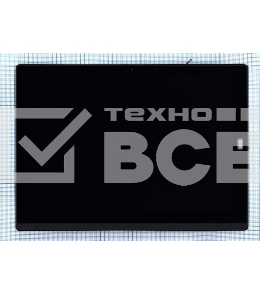 Модуль (матрица + тачскрин) для Lenovo ThinkPad X1 Tablet 1st/2nd черный с рамкой