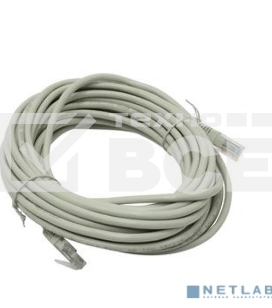 Пaтч-корд U/UTP Rexant, категория 5e, RJ45-RJ45, неэкранированный, PVC серый, 7м