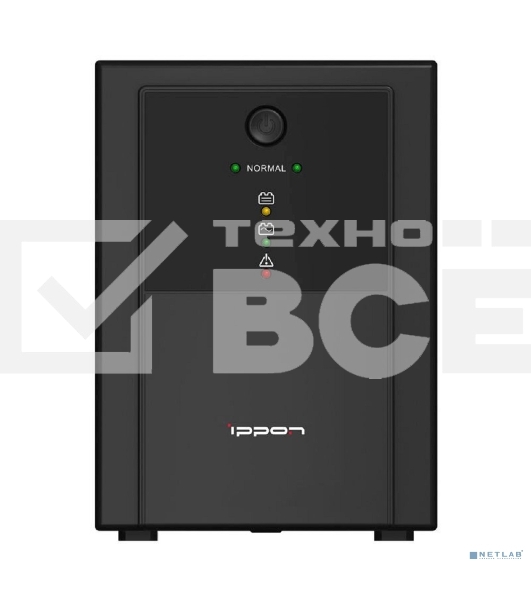 Источник бесперебойного питания Ippon Back Basic 1500 900Вт 1500ВА черный