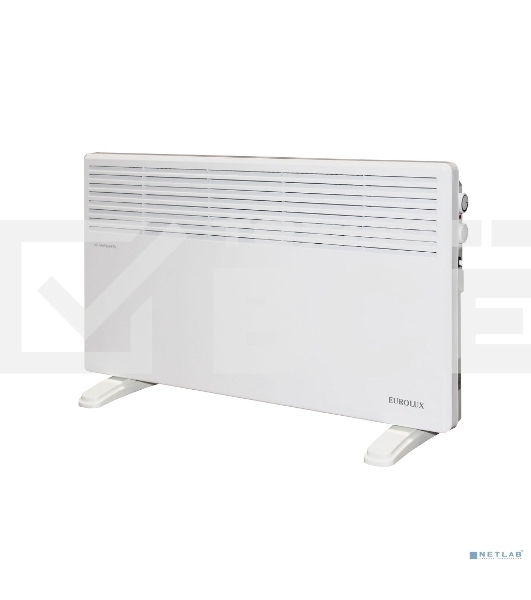 Конвектор Eurolux ОК-EU-1500CH, белый, 1500 Вт, 15 м2, термостат