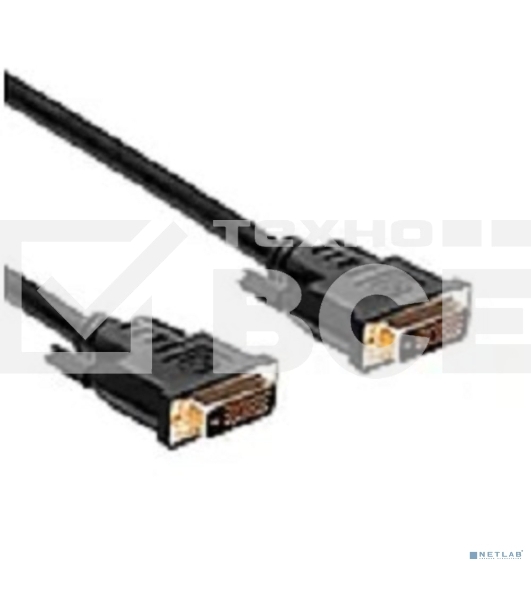 Кабель PERFEO D8101 DVI-D вилка - DVI-D вилка, 2 м