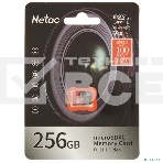 Флеш карта NeTac Карта памяти Netac MicroSD P500 Extreme Pro 256GB, Retail version card only, фото2