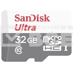 Флеш карта microSD 32GB SanDisk microSDHC Class 10 Ultra (SD адаптер) UHS-I 100MB/s, фото3