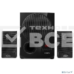 Акустическая система 2.1 SVEN MS-2080 / 70 Watt / ~220V 50Hz / FM-тюнер, USB/ SD, дисплей / BLUETOOTH / ПДУ / Black, фото7