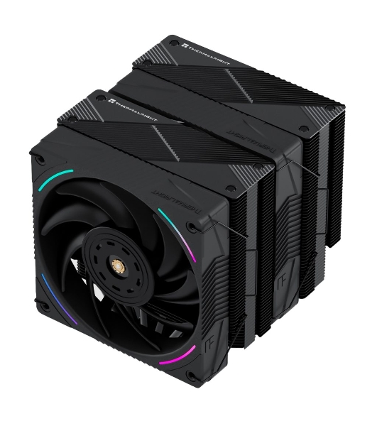 Устройство охлаждения(кулер) Thermalright Phantom Spirit 120 EVO ARGB Soc-AM5/AM4/1151/1200/1700 черный 4-pin 27dB Al+Cu 765gr Ret (PS120-EVO)