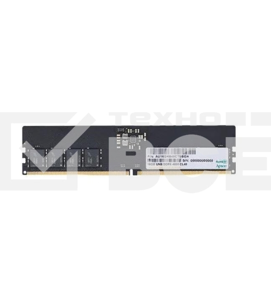 Оперативная память Apacer, DDR5, 16GB (1x16GB), 4800MHz, CL40