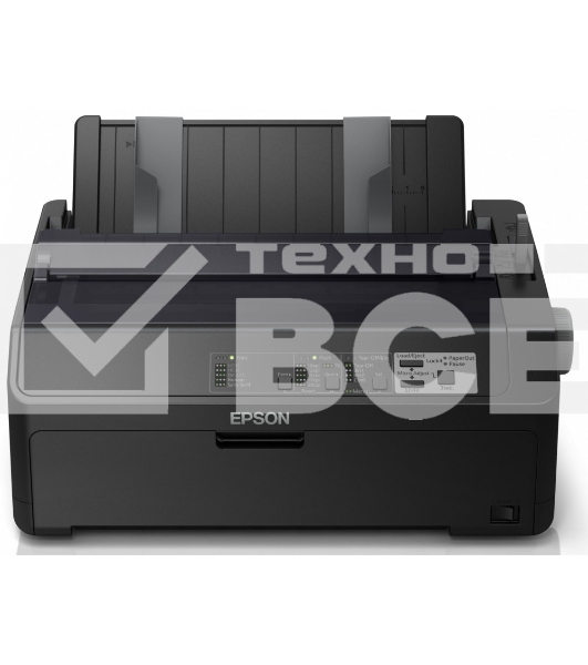 Принтер Epson FX-890II (C11CF37401), матричный A4, 9х2-игольный (80 колонок), высокоскоростной (735 cps), до 6 экземпляров одновременно (1 оригинал + 5 копий), ресурс ленты: 7,5 млн. символов, USB, LPT, для больших объемов печати