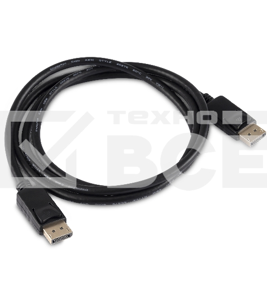 Кабель аудио-видео Buro BU-DP2.0-3M DisplayPort (m)/DisplayPort (m) 3м. черный