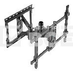 Кронштейн Kromax ATLANTIS-85 черный, Кр. стал. настенный для TV 32