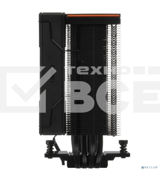 Кулер для процессора PCCooler RZ400 V2 BK черный 120мм алюминий+медь 2000rpm 32db 4-pin 230W 155мм