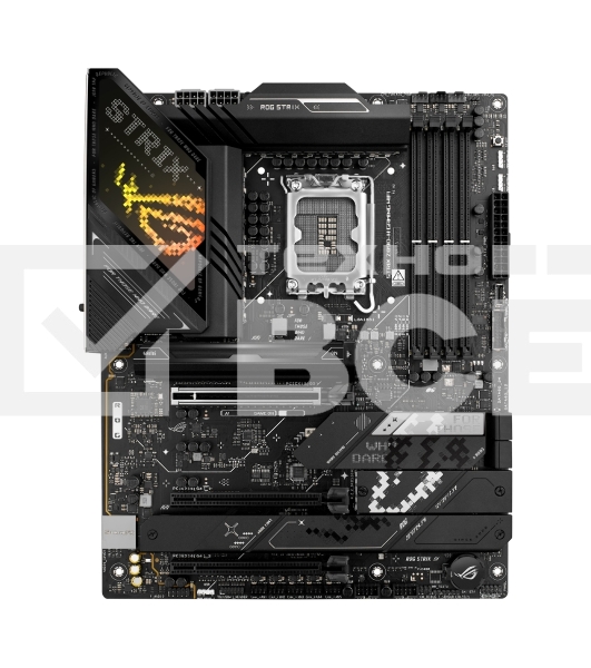 Материнская плата ASUS ROG STRIX Z890-H GAMING WIFI, LGA1851, Intel Z890, 4xDDR5, 4xSATA, 4xM.2, 1xPCIe 5.0 x16, 2xPCIe 4.0 x16, 1xDP, 1xHDMI, 1x5Gb LAN, Wi-Fi 7, 2xUSB 2.0, 4xUSB 3.2 Gen 1, 4xUSB 3.2 Gen 2, 2xUSB 3.2 Gen 2x2, 1xUSB-C, 1xS/PDIF, 2x3.5 мм,