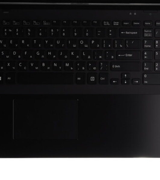 Клавиатура для ноутбука Sony FIT 15 SVF15 черная с подсветкой