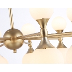 Люстра Ambrella light LH51051/20 GD/FR золото/белый матовый G9*20 max 28W D750*460, фото4