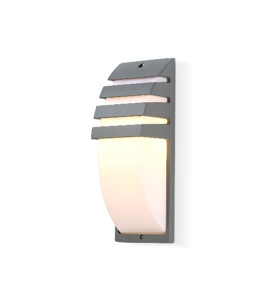 Уличный настенный архитектурный светильник ST5201 GR серый IP54 E27 max 40W 331*112*35