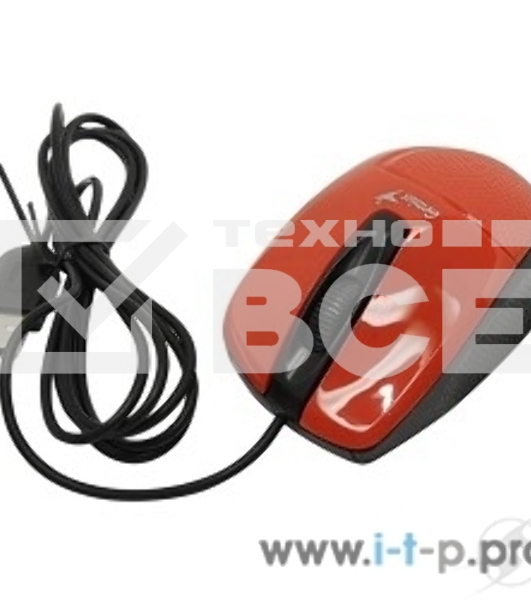 Мышь проводная Genius DX-150X красный, 1000 dpi, USB, кнопки - 3