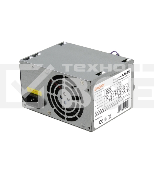 Блок питания Exegate AAA350 (ES259589RUS), 350Вт, 80мм, серый
