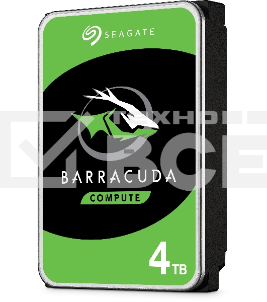 Жесткий диск Seagate Barracuda 3.5 4TB 5400RPM OEM SATA 6GB/S 256MB ST4000DM004