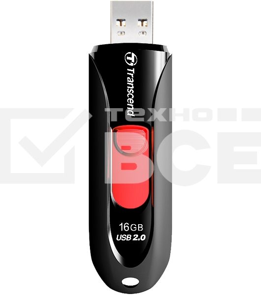 Флеш диск Transcend 16Gb Jetflash 590 TS16GJF590K USB2.0 черный