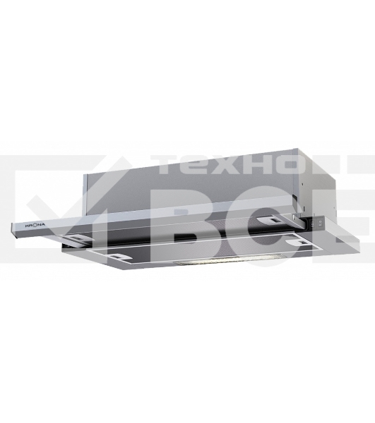 Вытяжка Krona KAMILLA slim 600 inox/inox (2 мотора)