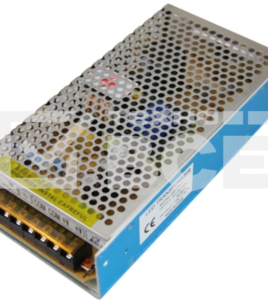 Источник питания 220 V AC/24 V DC 6,25 A 150 W с разъемами под винт, без влагозащиты (IP23)