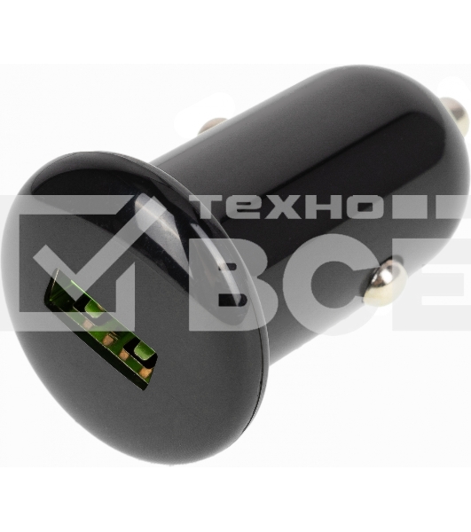 Автомобильное зар./устр. Wiiix UCC-1-11 3A QC универсальное черный