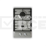 Встраиваемая газовая варочная панель LEX GVS 321 Inox  4000Вт 2 комфорки нерж.сталь, фото3