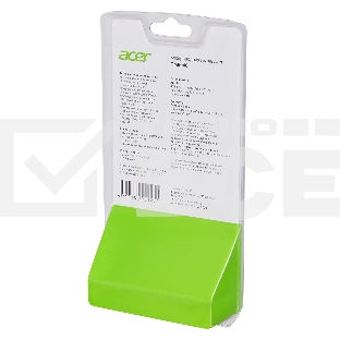 Мышь беспроводная Acer OMR040 черный, 1600 dpi, радиоканал, USB, кнопки - 6