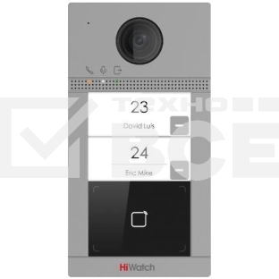 Видеопанель HiWatch VDP-D4212W/Flush