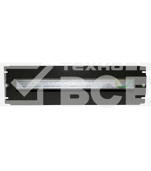 Рейка-DIN Hyperline BPB19-PS-3U-RAL9005 1U черный (упак.:1шт)