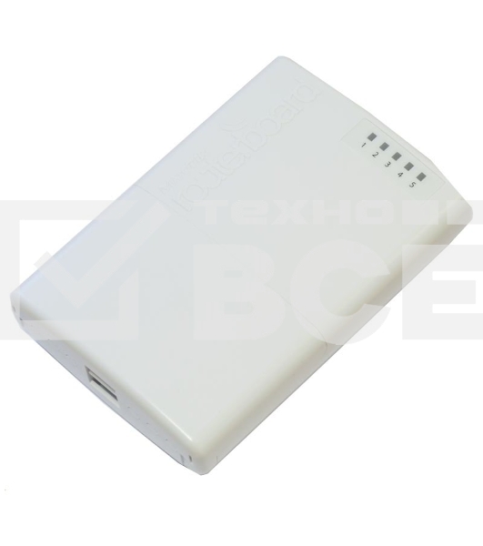 Маршрутизатор MikroTik RB750P-PBr2 PowerBox with 650MHz CPU, 64MB RAM, 5xLAN (four with PoE out), RouterOS L4, outdoor case, PSU, PoE, mounting set