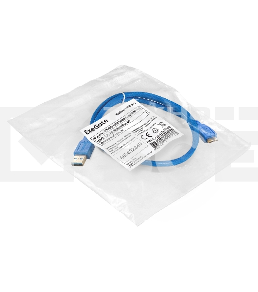 Кабель USB 3.0 ExeGate EX-CC-USB3-AMmicroBM9P-1.0 (Am/microBm 9P, 1м)