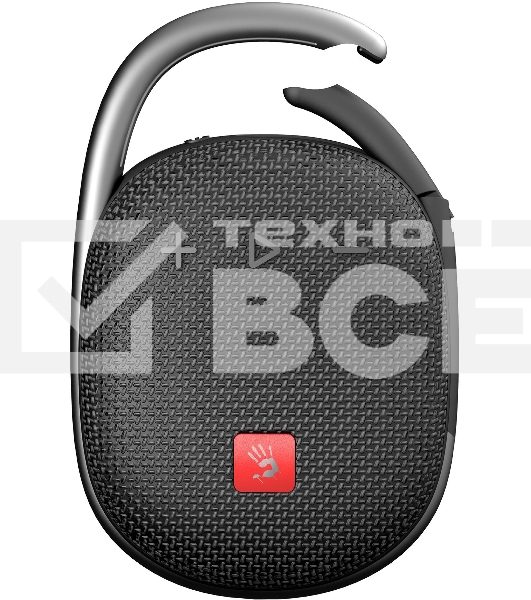 Портативная колонка A4Tech Bloody S5 Lock черный 5W 1.0 BT 10м 1600mAh (S5 LOCK BLACK)